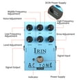 thumbnail image 4 of IRIN Mini Guitar Effect Pedal VOX AC30 Speaker Simulator Cabinet Simulator Guitar Effector Pedal Speaker Simulation for Guitar Bass - California Sound (Light Blue), 4 of 9
