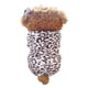 thumbnail image 2 of Abrigo para perro con estampado de leopardo cálido, suave y elegante para otoño e invierno, 2 of 8