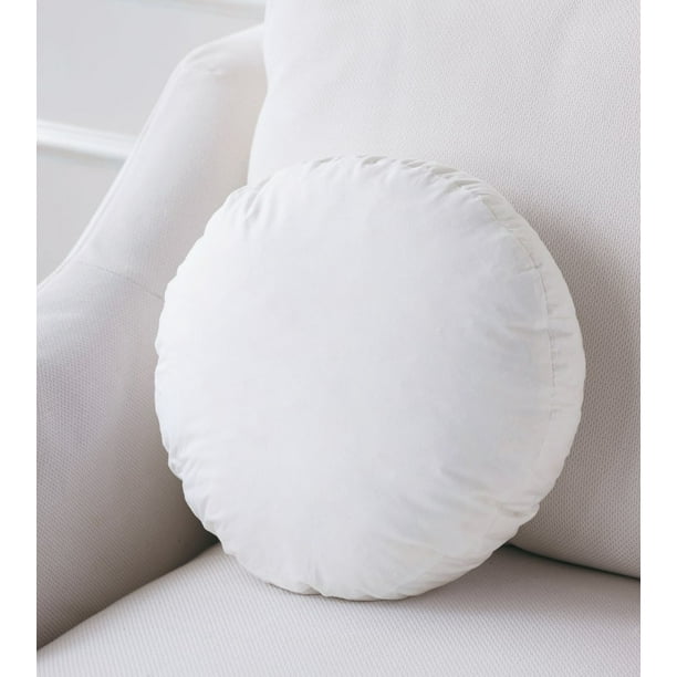 Plankroad Home Decor Luxury Faux Down Pillow Insert Round Walmart