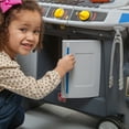 Step2 Sizzle & Smoke Barbecue Blue Toddler Grill Playset with 15 Piece