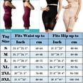 thumbnail image 2 of Women's High Waist Shapewear Body Shaper Shorts Tummy Control Thigh Slimmer Compression Panty, 2 of 6