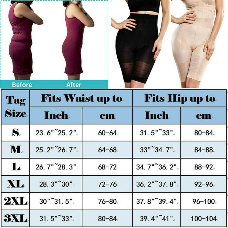 Firm Tummy Control Panties for Women Seamless Thigh Slimmer Body Shaper  Shapewear Slimming Underwear Knickers
