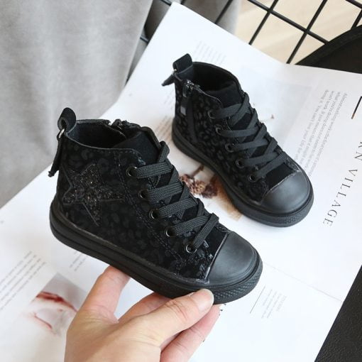 Sequin canvas shoes shop