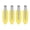 Yellow, variant on YAHHU 4 Pcs Makeup Hair Barrette Accessories No Bend Hair Clips No Crease Hair Styling Clips for Women White