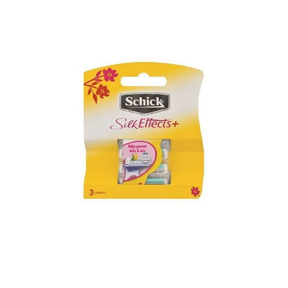 Schick Silk Effects+ Recharges, 3 Unités