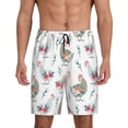 thumbnail image 1 of Fotbe Funny Chicken Pantalones Cortos de Pijama para Hombre, Ropa de Dormir, Pantalones de Pijama Cortos para Hombre-Small, 1 of 6