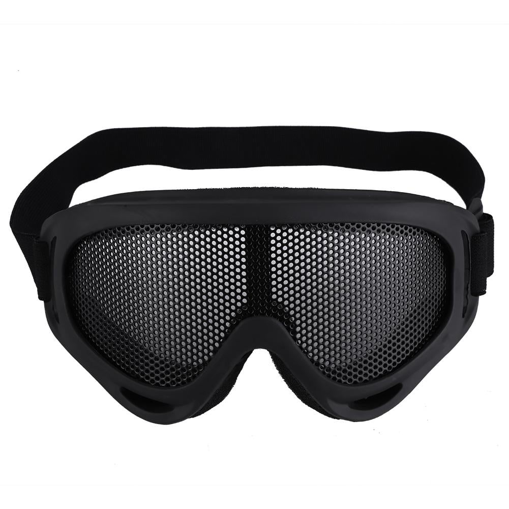 Olive Green Tactical Mesh Glasses Airsoft Goggles Paintball Eye Protection 