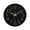 Black, variant on Soumake 8 Inch Silent Wall Clock Embossed Scale Round Dial Pointer Display Battery Powered Accurate Timekeeper Plastic Quartz Wall Clock Living Room Bedroom Decor