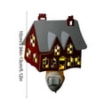 thumbnail image 3 of 1 PC Christmas House Night Light, Cute Small House Christmas Decoration, 360 Degree Swivel Plug with On/Off Switch, Christmas Night Light Plug into Wall, LED Night Light for Bedroom Bathroom Hallway, 3 of 7