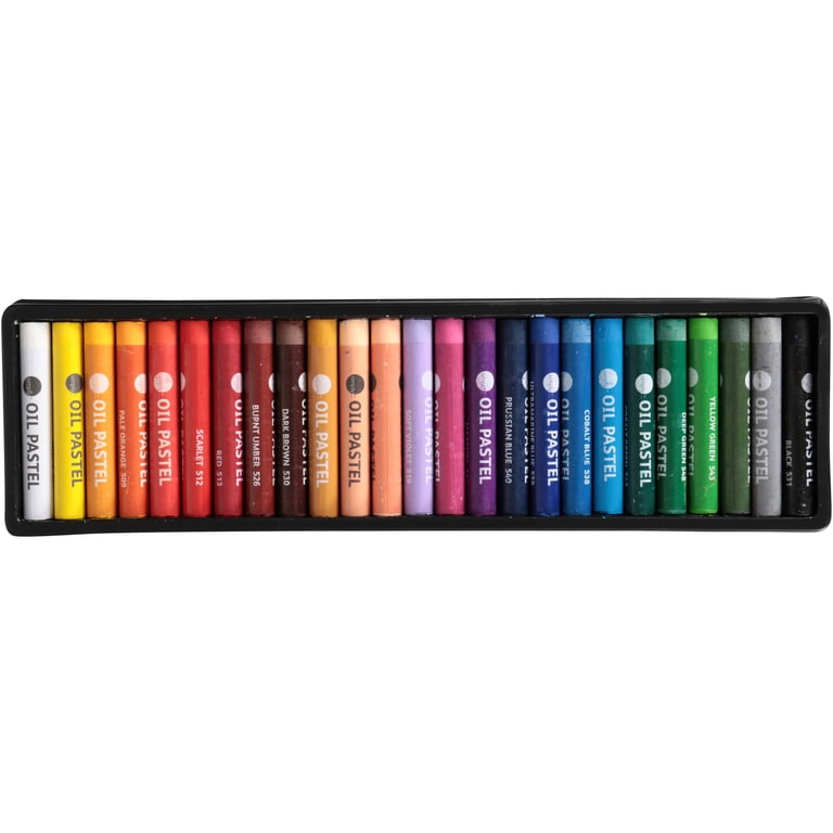 Daler Rowney Artists Soft Pastels 60色 Daler-Rowney Simply Oil Pastels, Assorted Colors, 25 Piece