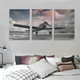 thumbnail image 3 of Ulloord Large Painting Wall Art Airplane Picture Print Canvas Flat Canvas Wal Canvas Painting Wall Art for Bedroom Living Room Decor, 3 of 4