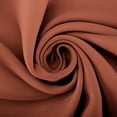 thumbnail image 4 of Sun Zero Nolan Energy Efficient Blackout Grommet Single Curtain Panel, 54" X 63", Terracotta Orange, 4 of 9