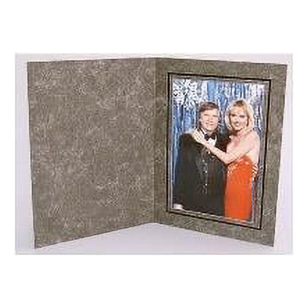 TAP  Avanti Photo Folder Black Marble/Gold- (box of 100)