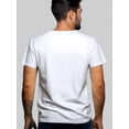 thumbnail image 2 of Camiseta informal de moda para hombre con estampado de lobo. Cuello redondo, manga corta, tejido elástico, lavable a máquina. Ideal para verano. Para adultos, hombres, mujeres, adolescentes, jóvenes., 2 of 6