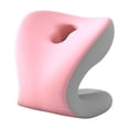 thumbnail image 2 of Reposacabezas para silla de oficina, soporte para el cuello, almohadilla para reposabrazos, cómodo, multiusos, lavable, para hombres y mujeres, cojín Rosa, 2 of 10