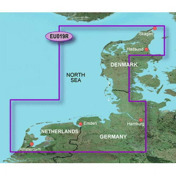 Garmin BlueChart® g3 HD - HXEU019R - Alborg to Amsterdam - microSD™/SD™