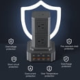 thumbnail image 3 of Estación de carga ThShub 17 en 1 USB C Power Strip de 100 W, 3 of 7