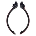 thumbnail image 3 of 2pcs For Toyota RAV4 2016-2019 Front Fender Flare Trim Molding Left+Right Side, 3 of 9