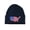 Navy, variant on USA Country Patch Cuffed Beanie - Hot Pink