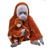 Wild Republic Orangutan - Jumbo Mom Baby 30"