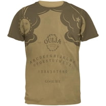 Halloween Ouija Board Costume Mens T Shirt Tan SM