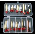 thumbnail image 4 of Pro Wholesale 11-Piece Versatile Fishing Lure Kit: Premium Artificial Baits Including Spinnerbaits, Soft Baits, Frogs & Minnows – Durable, Easy-to-Use for Freshwater/Saltwater Bass, Perch & More, 4 of 6