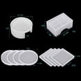thumbnail image 2 of Miangastore Cup Mat Coaster Casting Mold Coaster Holder Making 1 Set 8.7X8.7X0.9 In, 2 of 8