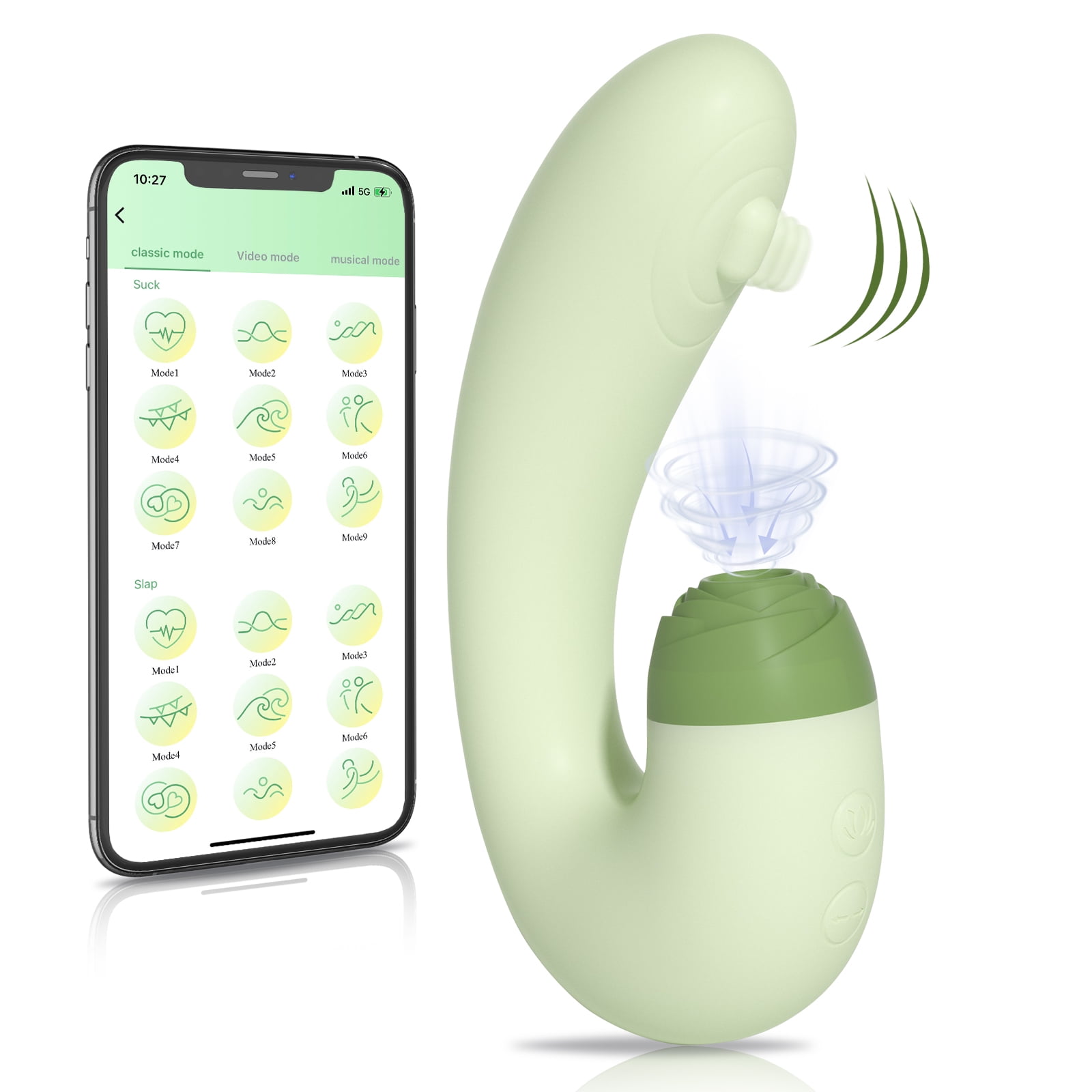 Blissmakers APP Remote Control Sex Toy Stimulator for Women with 10