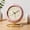 pink, variant on Cute Alarm Clock,Super Silent Non Ticking Small Clock with - Battery Operated Sunrise Alarm Table Decoration for Bedroom, Bedside, Desk
