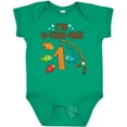 thumbnail image 3 of Inktastic I'm O-fish-ally One Fishing Birthday Boys or Girls Baby Bodysuit, 3 of 5