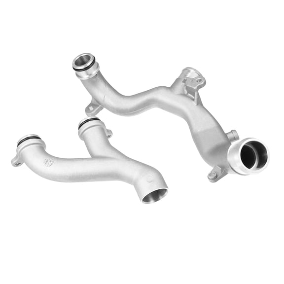 Unique Bargains Aluminum Thermostat Top Crossover Hose Coolant Pipe Water Outlet   for land rover for Jaguar No.LR092992/LR075991/LR090630/LR048474/LR049990/C2Z28258/C2Z28536/AJ813917/AJ811340
