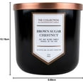 thumbnail image 4 of Chesapeake Bay Candle The Collection Two-Wick Scented Candle, Brown Sugar Chestnut Medium Jar, 4 of 5