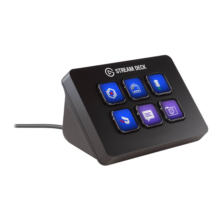 Elgato, Stream Deck Mini, 6 LCD Keys, Customizable Control