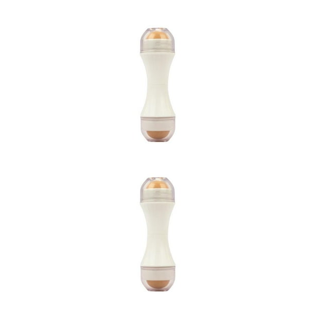 Seitruly Masajeador de bolas de Control de absorción de aceite de piedra, rodillo de zona T Facial extraíble, herramienta de maquillaje para Type2 NO2