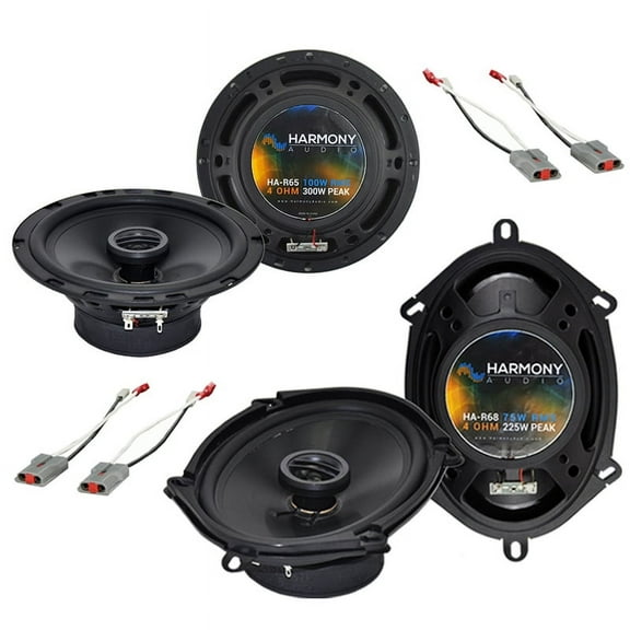 Mercury Capri 1991-1994 Factory Speaker Replacement Harmony R65 R68 Package