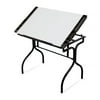 Studio Designs Folding Craft Station - White with Black Base
