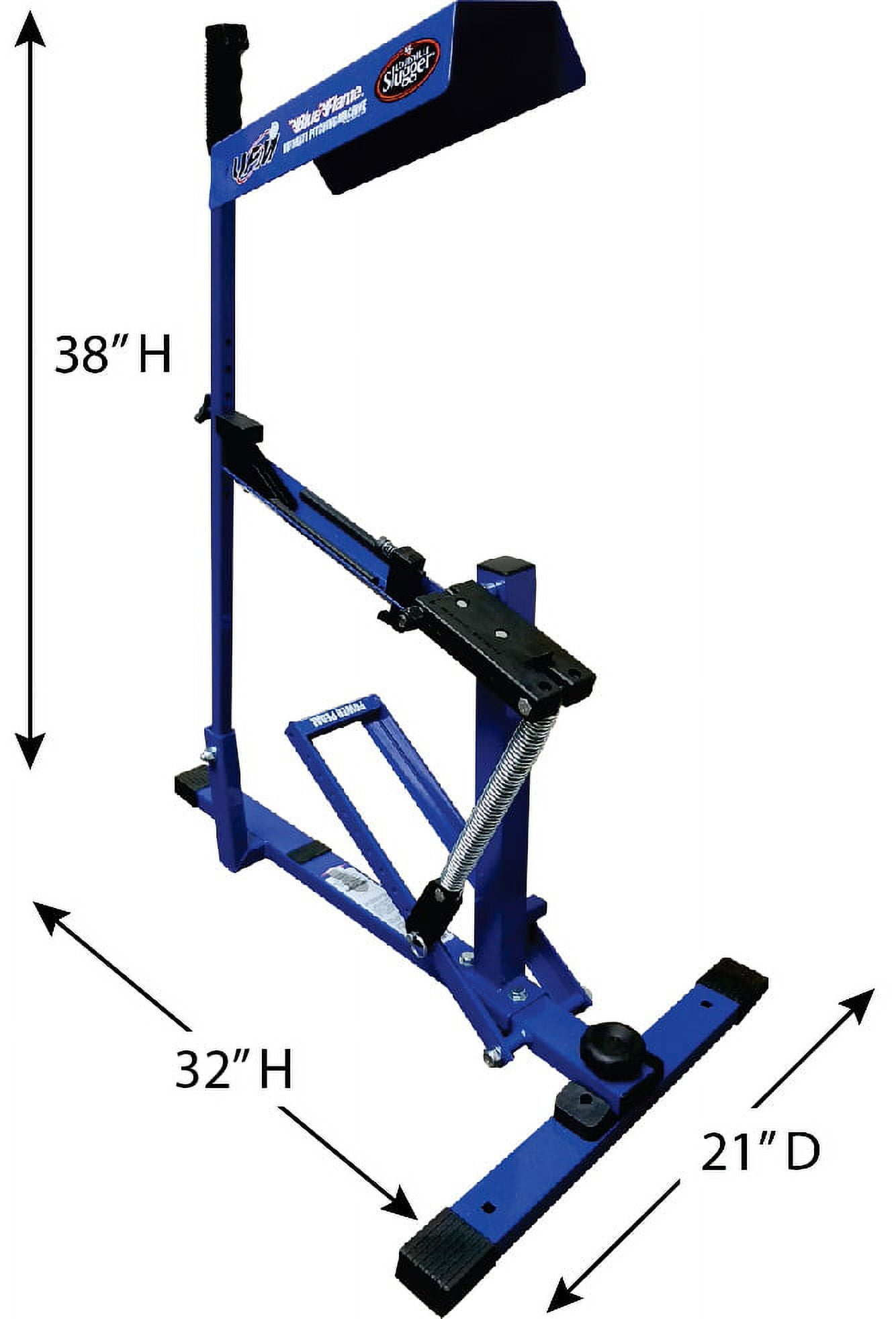 Sport Supply Group 200160111 Aluminum Steel Louisville Ultimate Pitching  Machine 