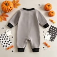 thumbnail image 6 of PEASKJP Newborn Baby Boy Clothes Fall Winter Baby Girls Boys Pajamas Long Sleeve Footless Romper 2 Way Zipper Tie Dye Pjs 0-24M Grey,9-12 Months, 6 of 9