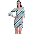 thumbnail image 1 of Moomaya Womens Imprimé Courte Robe Cloche Manches Robes pour les Femmes Vêtements d'Été Occasionnels, 1 of 6