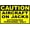 Warning Sign 4, variant on Caution Cleaning in Progress by Male Operative Sign Safe Sign, Signs Outdoor, 12 X 8 in, Sign for Home, Business, Driveway Alert