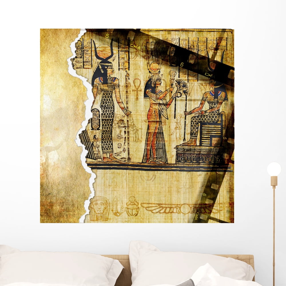 Egyptian Wall Mural by Wallmonkeys Peel and Stick Graphic (36 in H x 36 ...