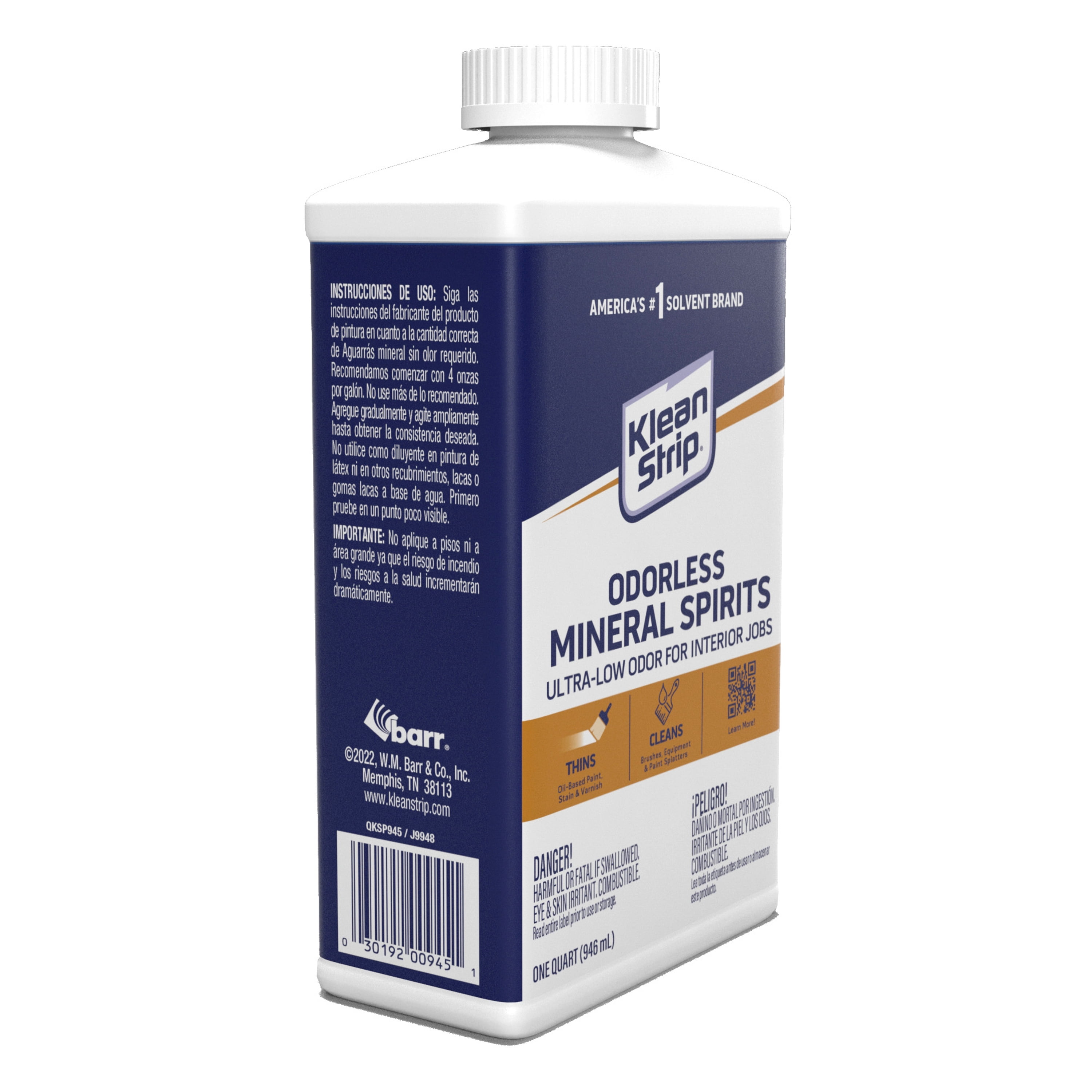 Klean-Strip 1 qt. Acetone Thins Fiberglass Resins, Epoxy and