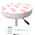 thumbnail image 2 of Three Cute Pigs Pink Round Bar Stool Seat Covers, Elastic Round Chair Cover Stool Seat Slipcover Bar Stool Cushions Round Pad for 12-14 inch, 2 of 5