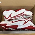 thumbnail image 2 of Adi-das Impact FLX White Red Training Sneakers Shoes Mens Sz 10.5 Patrick Mahomes, 2 of 6