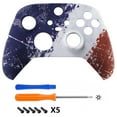 thumbnail image 4 of eXtremeRate Replacement Impression France Flag Custom Front Housing Cover for Xbox Core Controller, 4 of 8