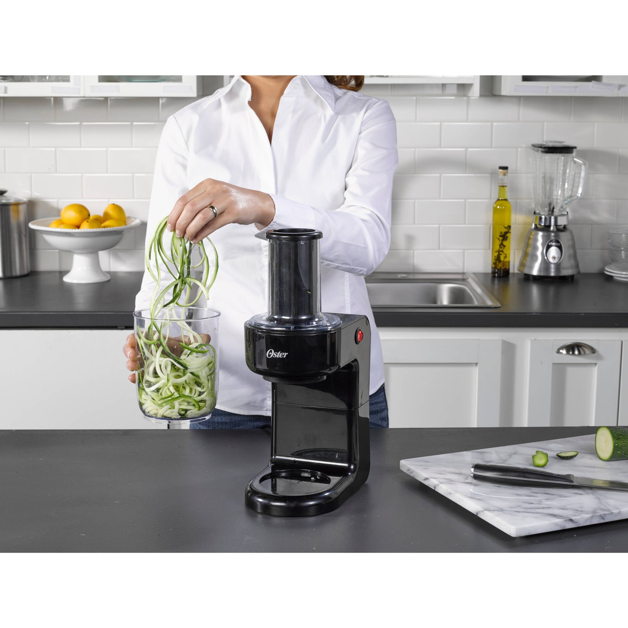 New Black Oster Electric SPIRALIZER Easy to Use.  Spiralize Veggies and more