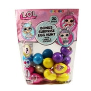 Galerie LOL Surprise Assorted Colors Plastic Easter Eggs, (20 Pieces)