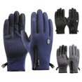 thumbnail image 3 of Guantes para hombre y mujer, otoño e invierno, esquí, impermeables, forro polar, pantalla táctil, antideslizantes, ciclismo, deportes, guantes cálidos, 3 of 6