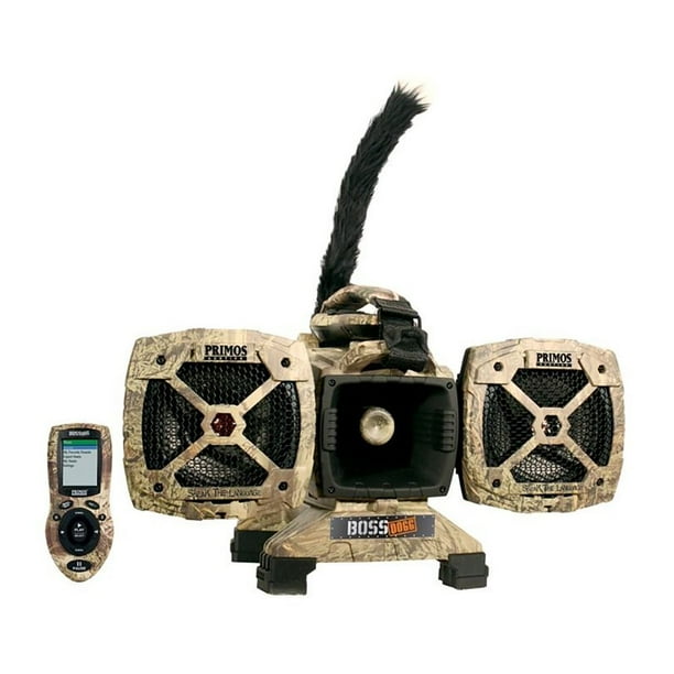 Primos BOSS DOGG Electronic Predator Motion Decoy Game Call with Remote