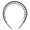 thumbnail image 4 of 10pcs de Plástico Diadema Diadema cabellero Negro Accesorios de Herramientas de Bricolaje, 4 of 8
